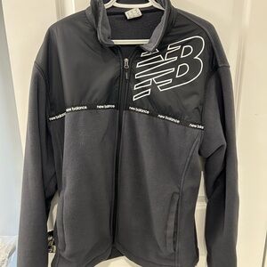 New Balance Charcoal Fleece Jacket
